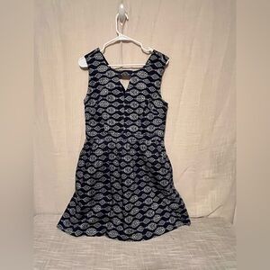 Olive & Oak Navy and White Mini Dress